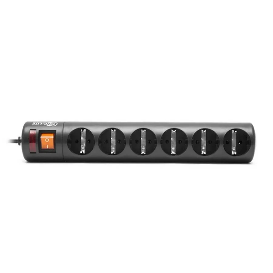 Сетевой фильтр Trip-lite GR16-1379T, 6 розеток, 1,5м, чёрный — 2