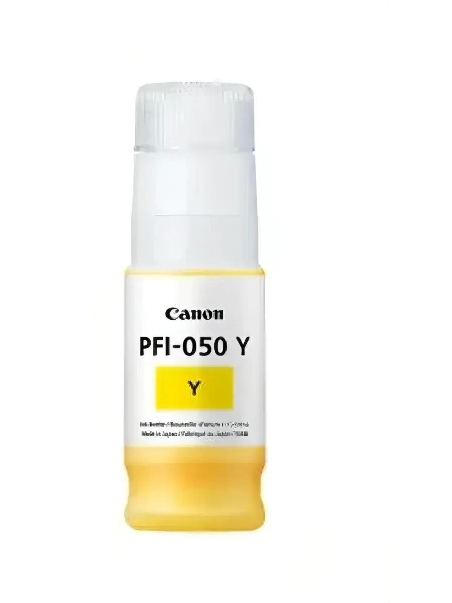 Картридж Canon PFI-050 Designjet, жёлтый, 70 мл — 2