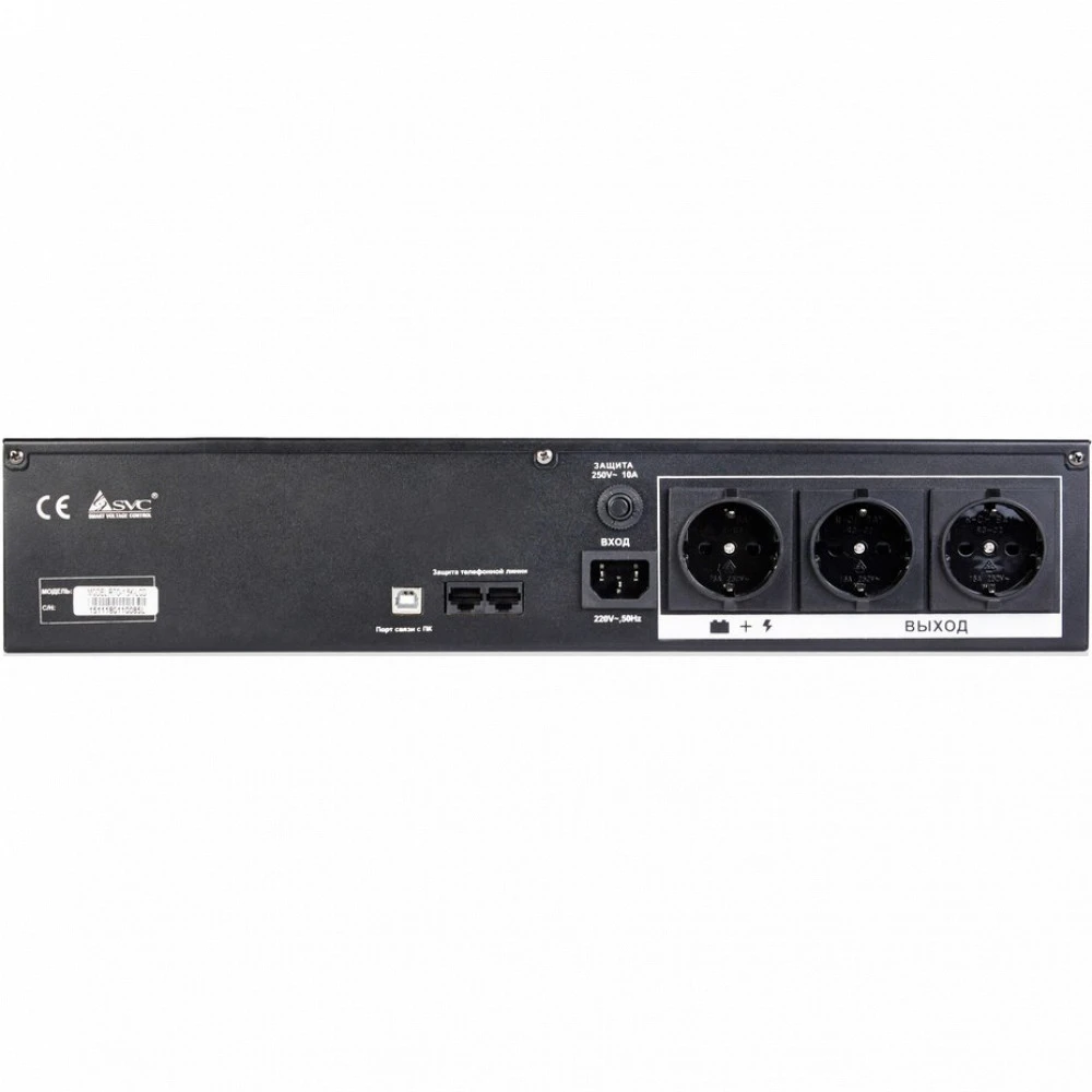 ИБП SVC RTO-1.5K-LCD, 1500ВА — 5