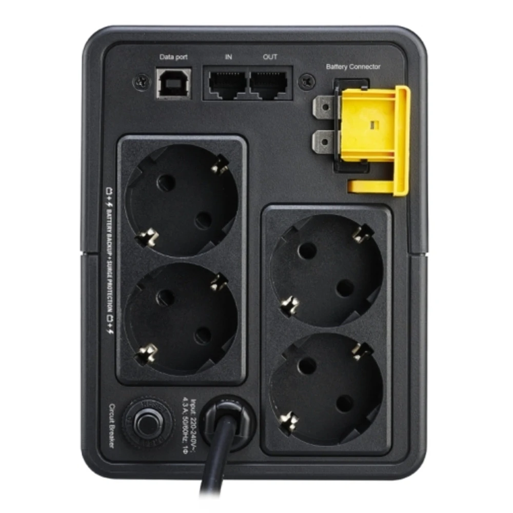 ИБП APC Back-UPS 950VA 230V, AVR, розетки Schuko — 2