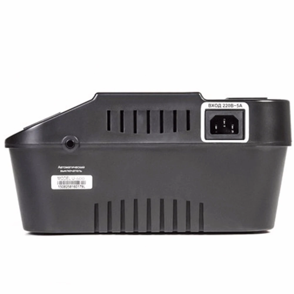 UPS SVC U-600, 600VA/360Vt, USB, 8+2 розеток, 5V/2A — 3