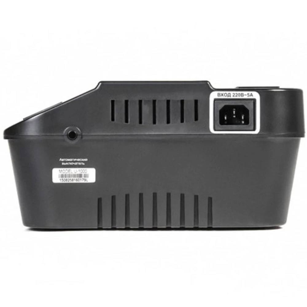 UPS SVC U-1000, 1000VA/600Vt, Smart, USB, 8+2 розеток — 3