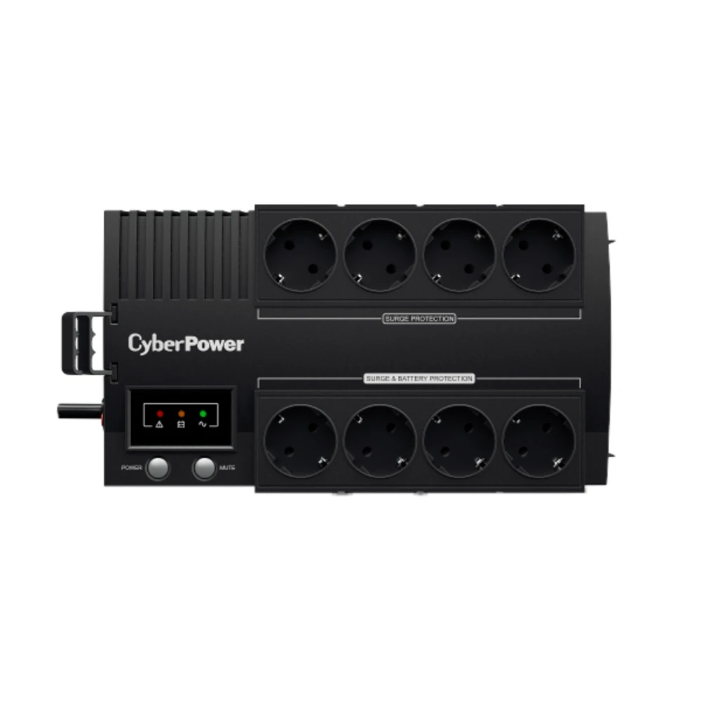 UPS CyberPower BS850E, 850VA/480Vt, LED, 8 розеток
