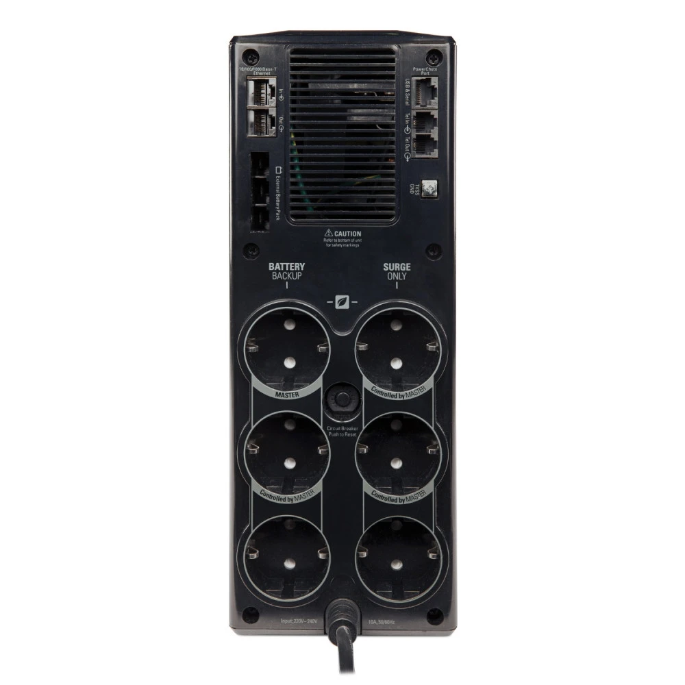 UPS APC Back-UPS Pro BR1500G-GR, 1500VA/865Vt, 6 розеток — 2