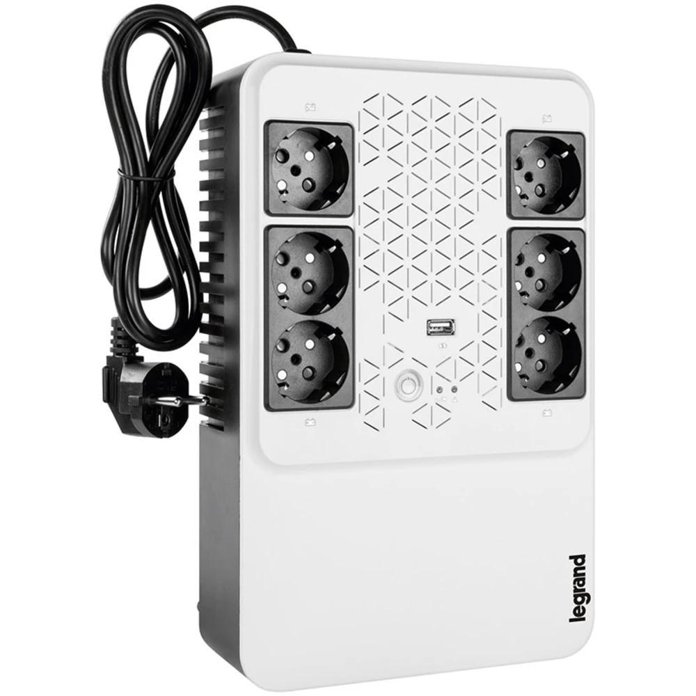 ИБП Legrand Keor Multiplug 600ВА, 6 Schuko