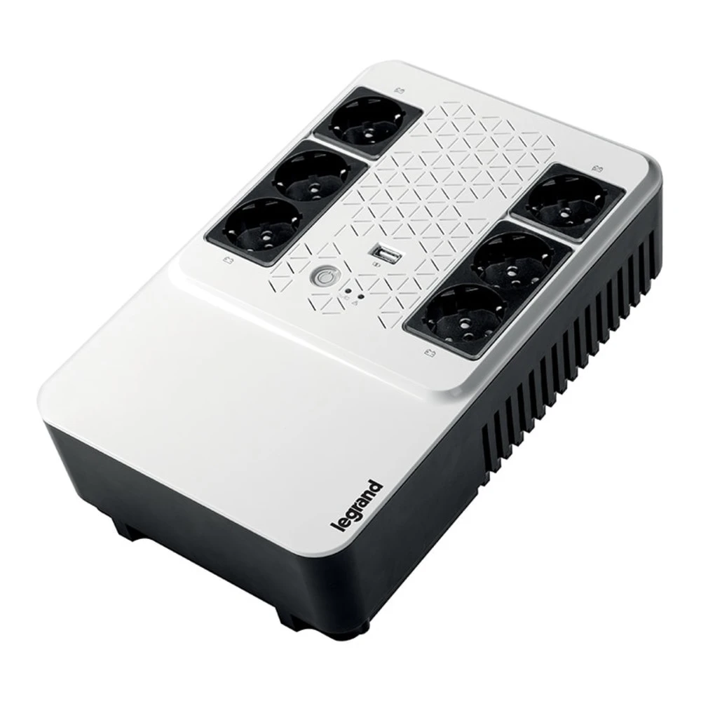 ИБП Legrand Keor Multiplug 600ВА, 6 Schuko — 4