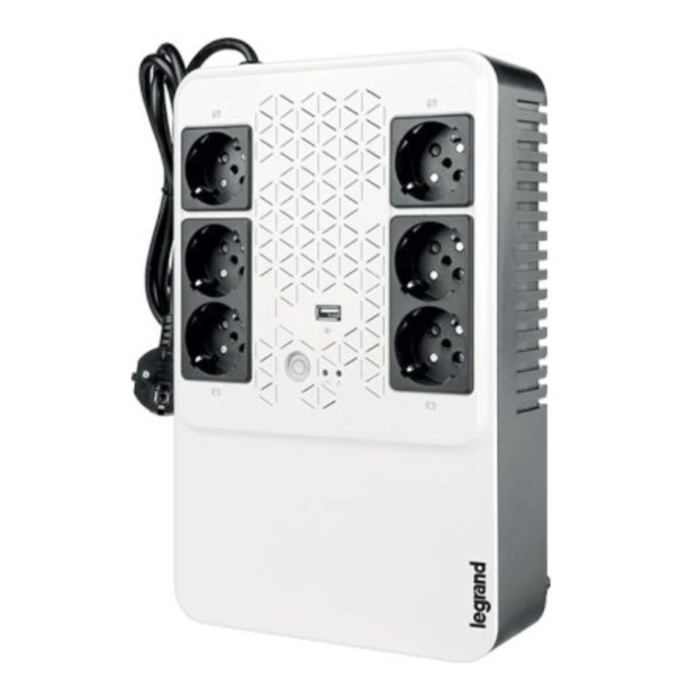 ИБП Legrand Keor Multiplug 800ВА, 6 Schuko — 4