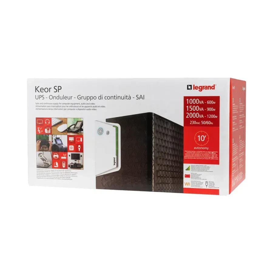 ИБП Legrand Keor SP 2000ВА, линейно-интерактивный