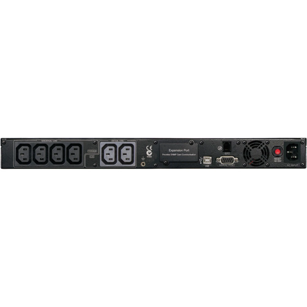 ИБП CyberPower PR1000ELCDRT1U, 1000ВА/800Вт, стоечный — 5