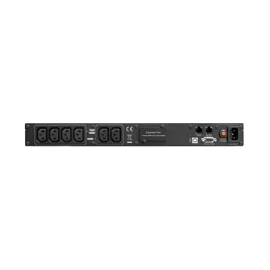 ИБП UPS CyberPower OR600ELCDRM1U, 600VA/360W, 1U, Online — 3