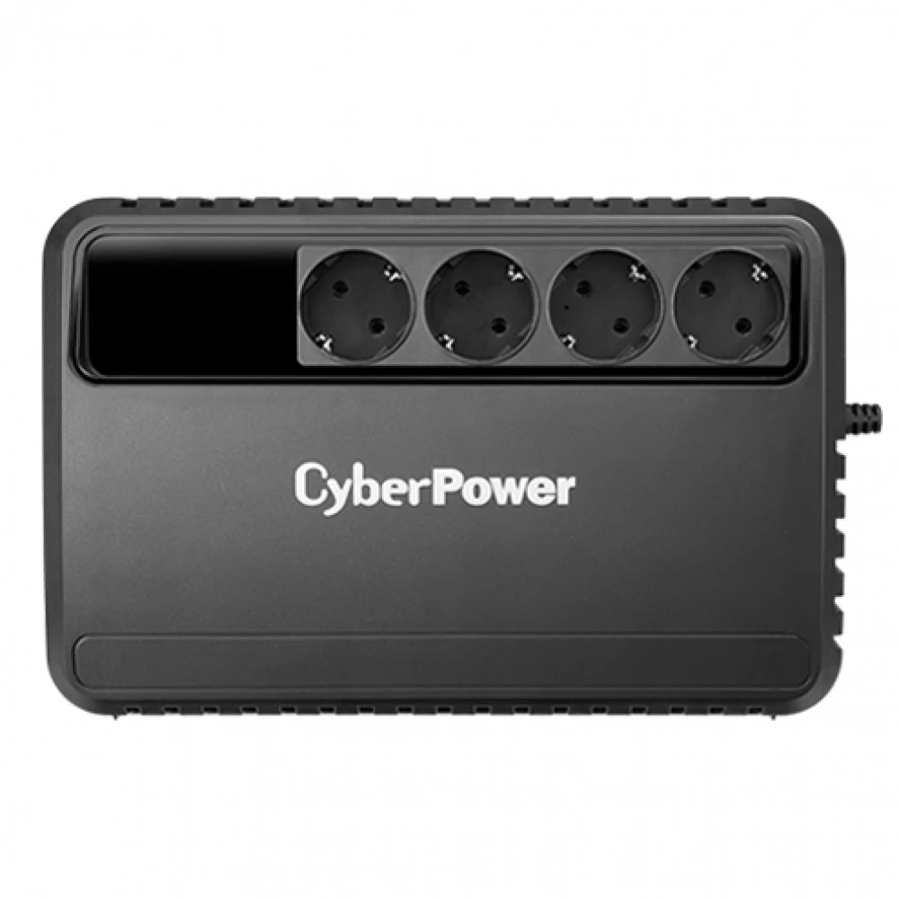 ИБП CyberPower BU1000E, 1000ВА/600Вт, линейно-интерактивный, 4 розетки — 4