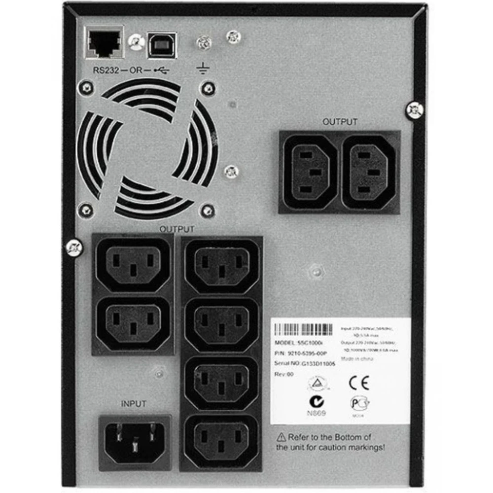 ИБП Eaton 5SC1000i, 1кВА/700Вт, напольный, чистая синусойда — 3