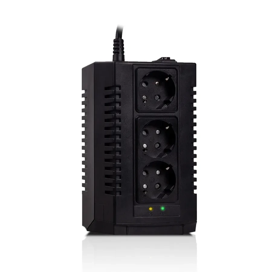 Стабилизатор SVC AVR-1500-S, 1500ВА/750Вт LED