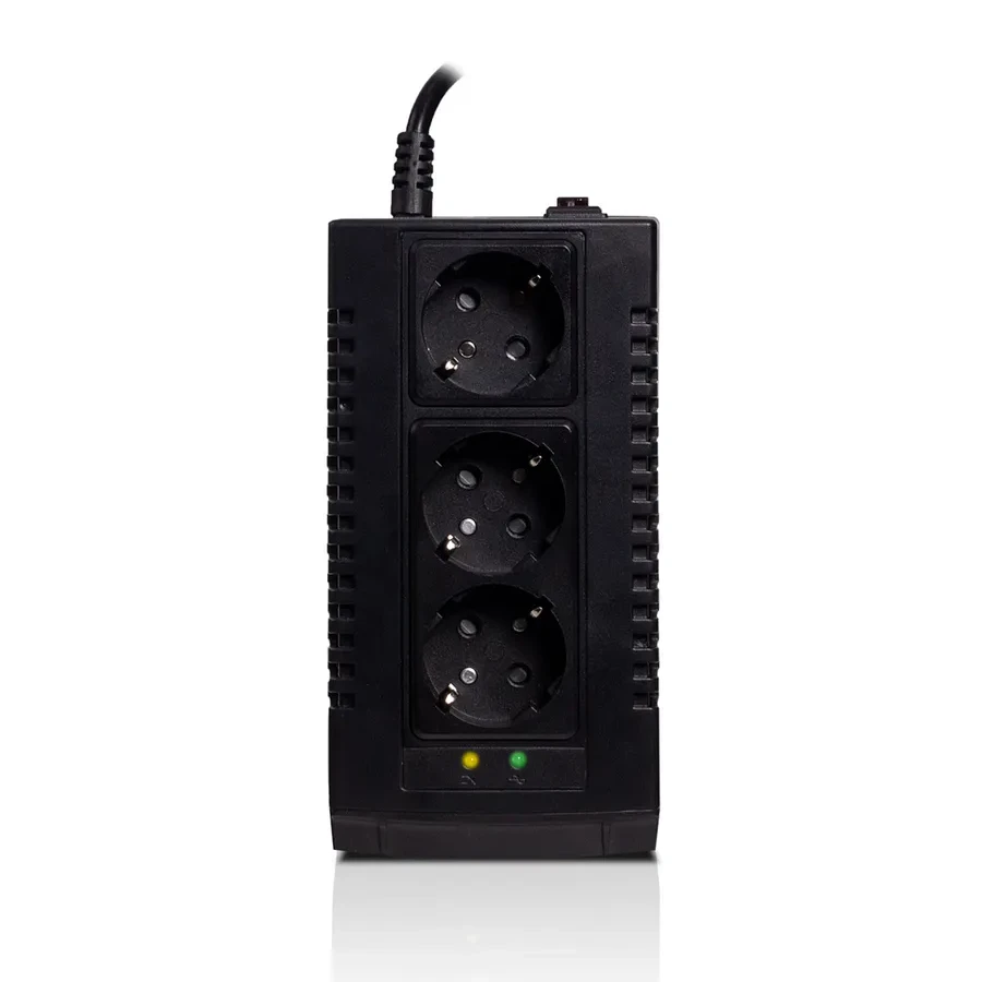Стабилизатор SVC AVR-1500-S, 1500ВА/750Вт LED — 2