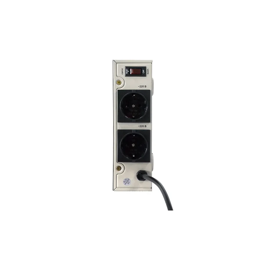 Стабилизатор SVC W-2000, 2000ВА/2000Вт, LED, черно-белый — 3