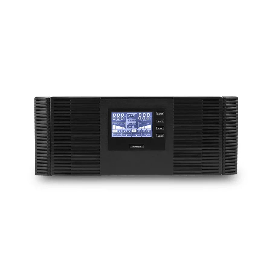 Инвертор SVC DI-800-F-LCD, 800ВА/640Вт, USB, черный — 2