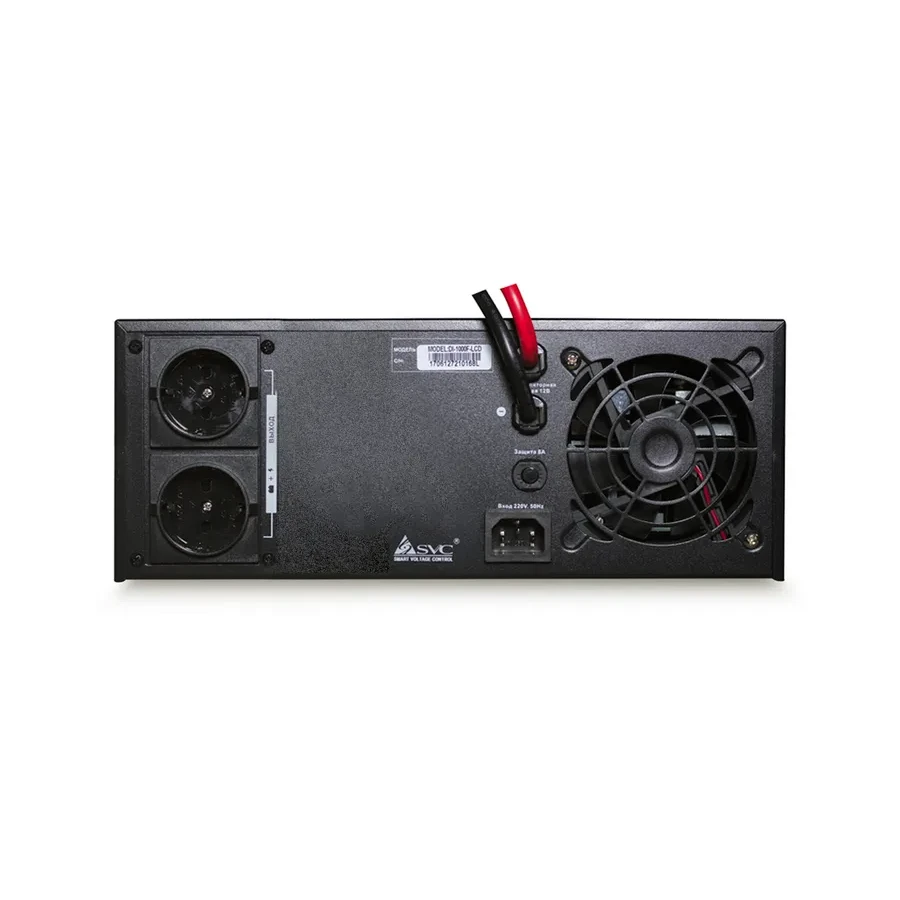 Инвертор SVC DI-1000-F-LCD, 1000ВА/800Вт, черный — 3