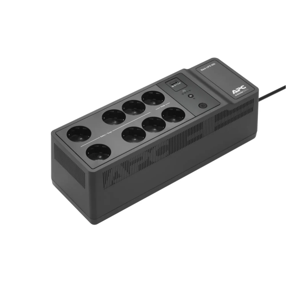 ИБП APC BE650G2-GR, 650 ВА/400 W, 8 розеток