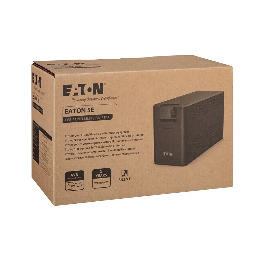 ИБП Eaton 5E1600UD, 1600ВА/900Вт, 4 розетки Schuko