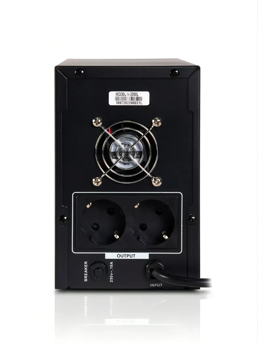 ИБП UPS SVC V-2000-L, AVR, 2000VA/1200W, 12V/9Ah*2, (2) Schuko — 2
