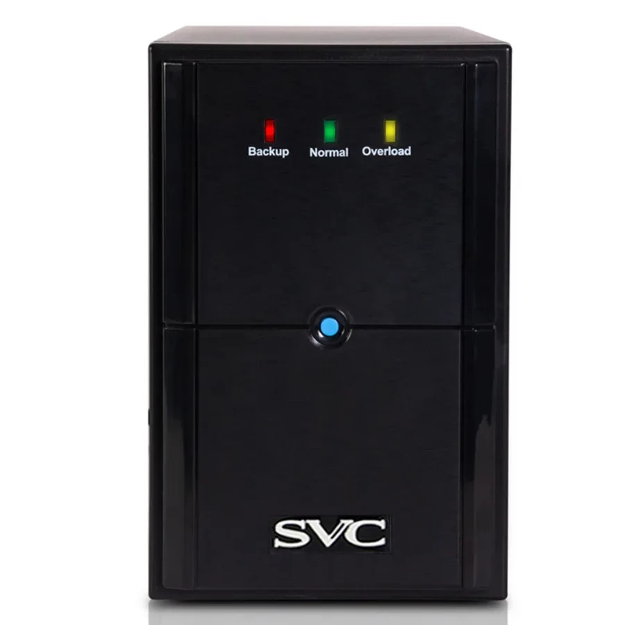 ИБП UPS SVC V-1500-L, AVR, 1500VA/900W, 12V/9Ah*2, (3) Schuko
