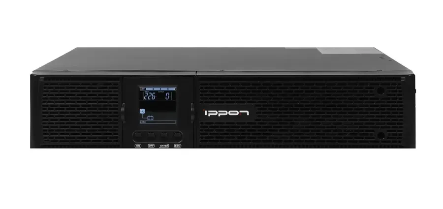 ИБП Ippon Innova RTB 1000, 1000 ВА, 900 Вт, AVR 165-290В, 8xIEC C13, управление по USB/COM — 3