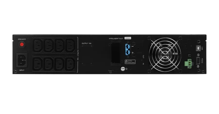 ИБП Ippon Innova RTB 1000, 1000 ВА, 900 Вт, AVR 165-290В, 8xIEC C13, управление по USB/COM — 5