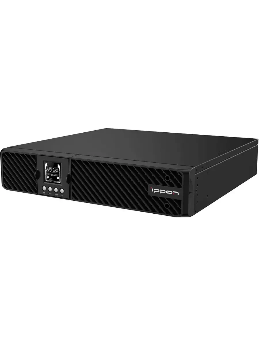 ИБП Ippon Pacific 2000, 2000 ВА, 1800 Вт, AVR 165-290В, 8xIEC C13, управление по USB/COM
