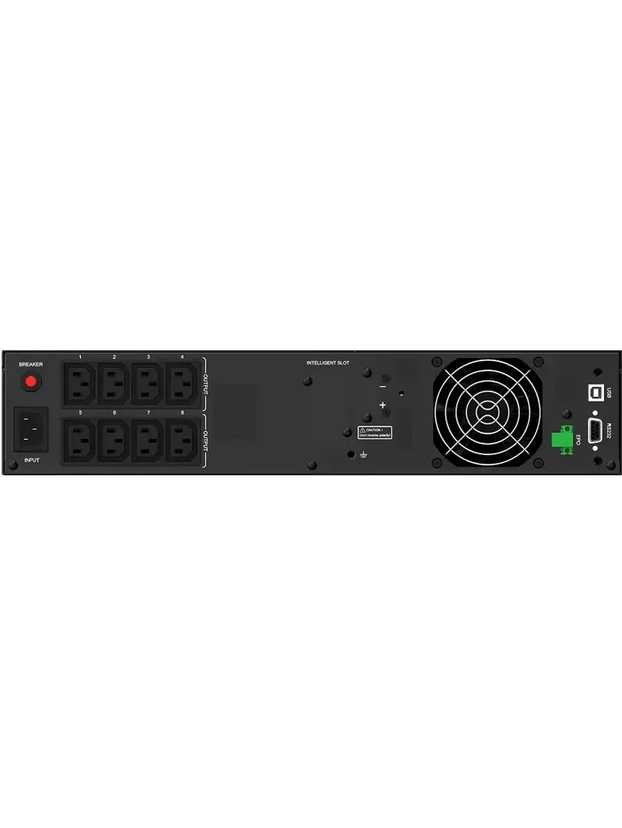ИБП Ippon Pacific 2000, 2000 ВА, 1800 Вт, AVR 165-290В, 8xIEC C13, управление по USB/COM — 4