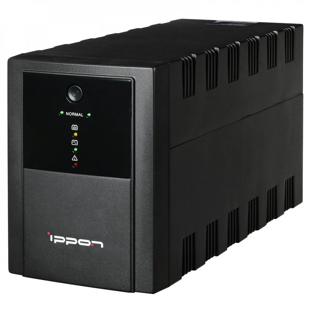 ИБП Ippon Back Basic 2200, 2200VA, 1320Вт, AVR 162-280В, 6хС13, управление по USB, без комлекта кабелей — 3