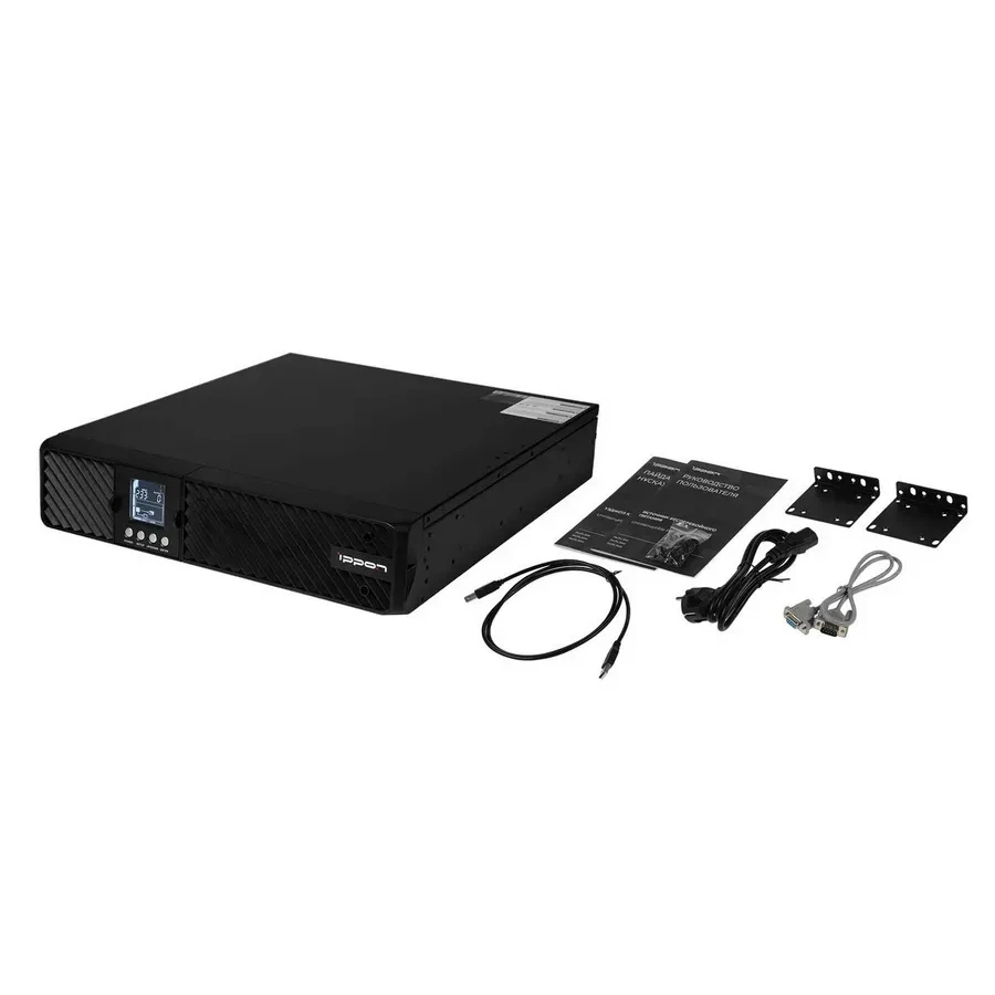 ИБП Ippon Pacific 1000, 1000 ВА, 900 Вт, AVR 165-290В, 8xIEC C13, управление по USB/COM — 5