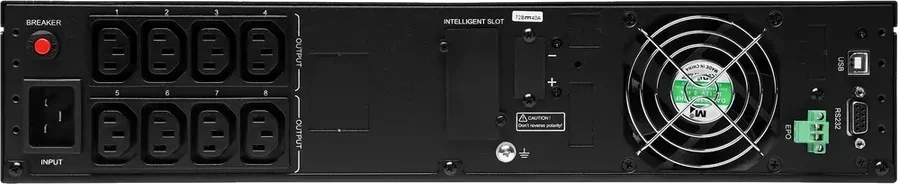 ИБП Ippon Pacific 3000, 3000 ВА, 2700 ВА, 1850 Вт, AVR 165-290В, 8xIEC C13, управление по USB/COM — 4