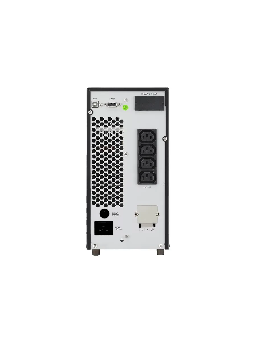 ИБП FSP Clippers 3K 3000W/ батареи 12V 9Ahx6/1 x IEC 320 C19 / 6 x IEC 320 C13/USB Type-B порт и RS-232/ЖК дисплей — 3