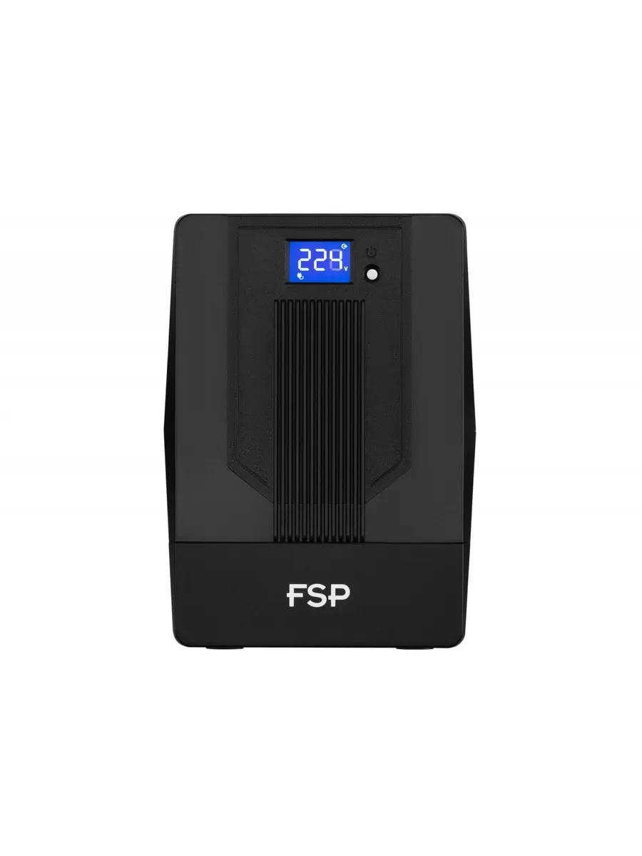 ИБП FSP iFP 1000 600W/батареи 12V 7Ahx2/2xUSB/RJ45/4 розетки Euro/ЖК дисплей — 2