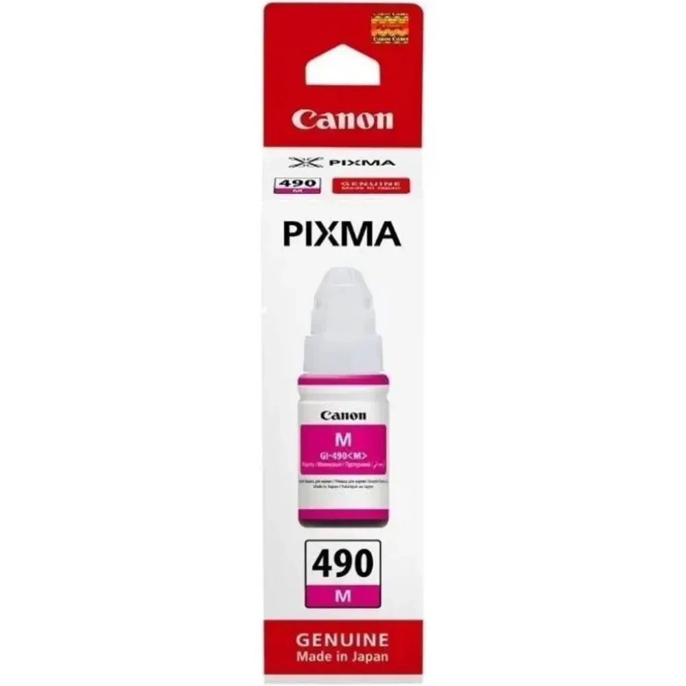 Картридж Canon INK GI-490 M, пурпурный, 70 мл — 4