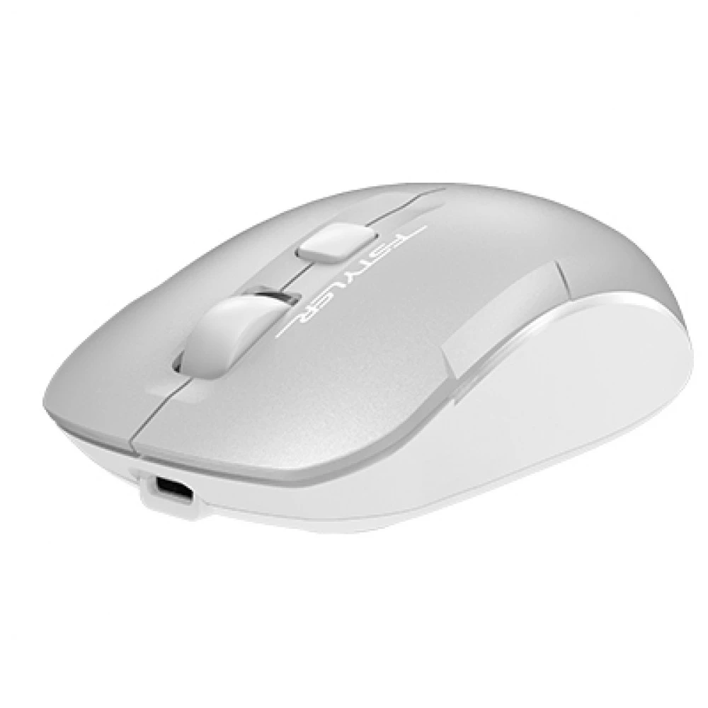 Мышь беспроводная A4tech Fstyler FB26CSAir2 Icy White <BT+2.4GHz, Li-Battery> — 4
