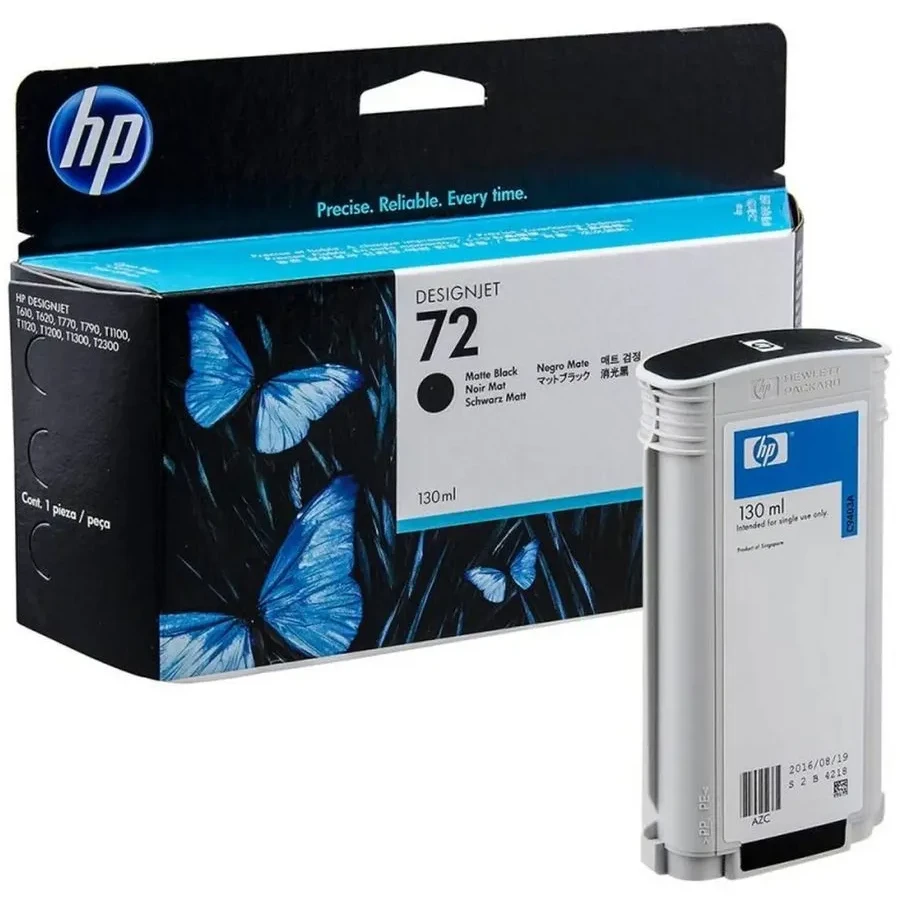 Картридж HP 72, 130ml, фото чёрный, DesignJet — 2