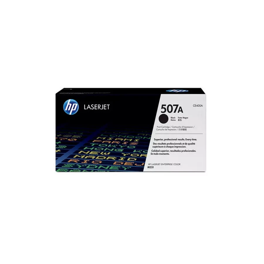 Картридж HP 507A, чёрный, Color LaserJet M551