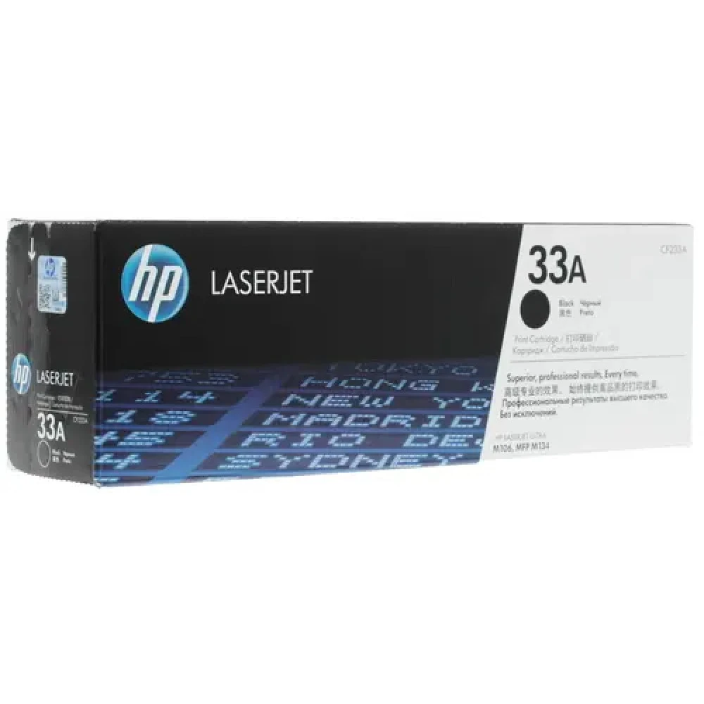 Картридж HP 33A, чёрный, LaserJet Ultra M106 — 4