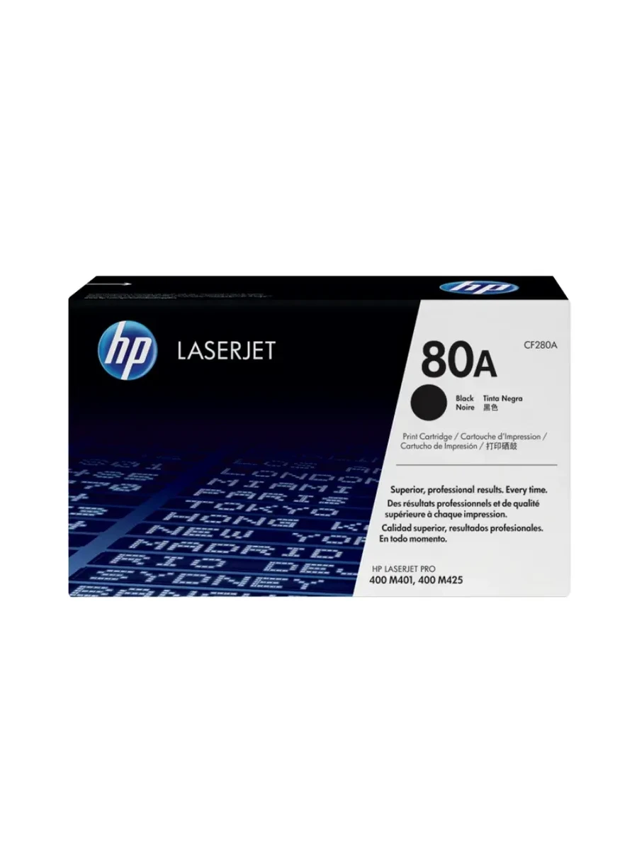 Тонер-картридж HP LaserJet Pro M401/M425, Black