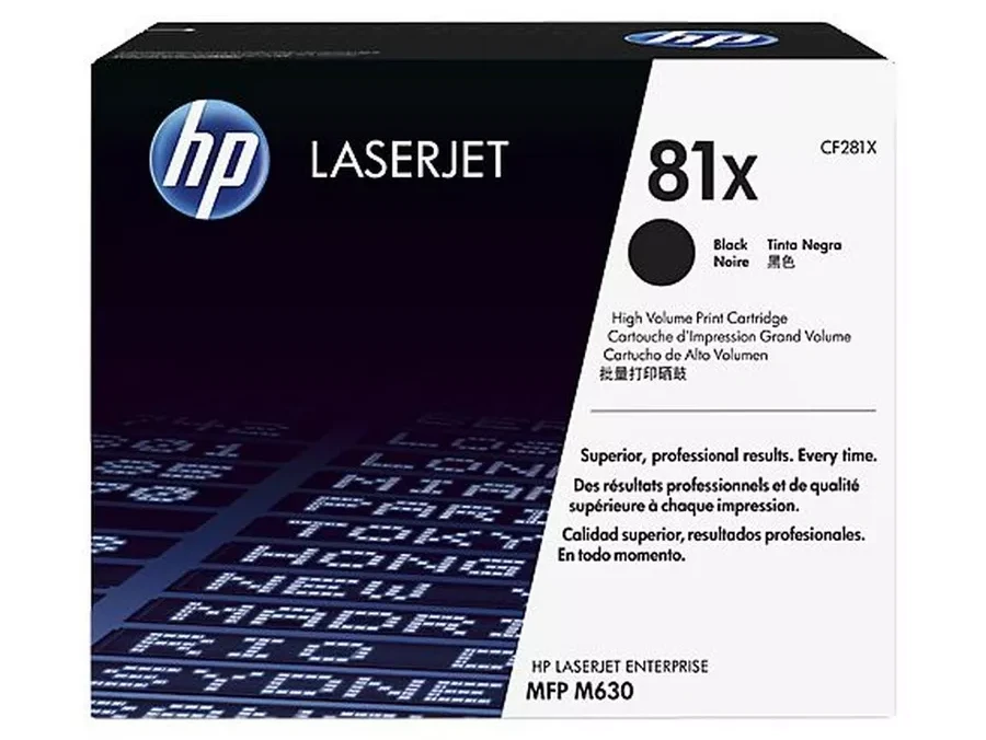 Тонер-картридж HP 81X Black LaserJet — 3