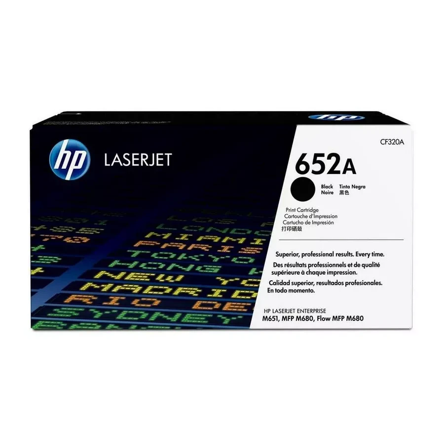 Картридж HP 652A Black для Color LaserJet M680/M651