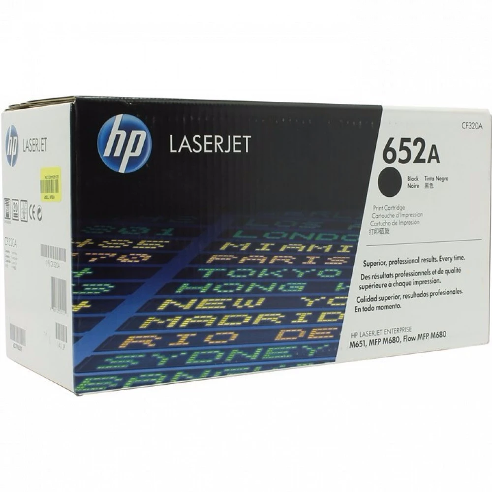 Картридж HP 652A Black для Color LaserJet M680/M651 — 2