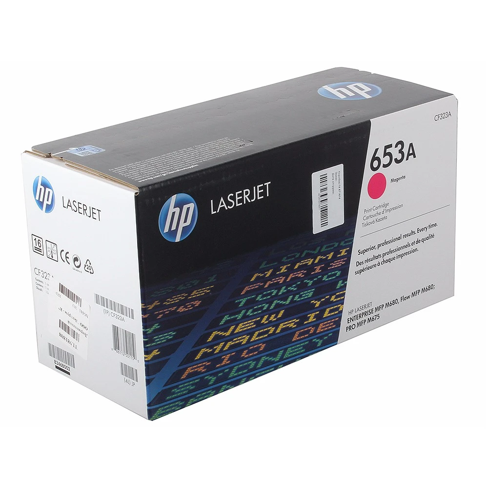 Картридж HP 653A Magenta для Color LaserJet M680 — 2