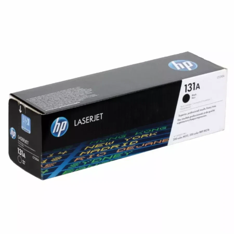 Картридж лазерный HP CF400A, черный