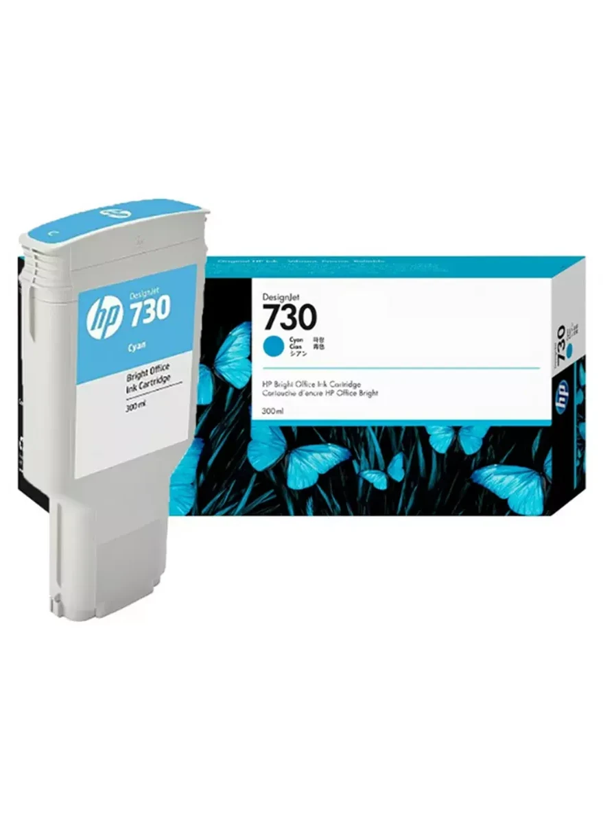 Картридж HP 730 Cyan 300ml DesignJet для HP 711 — 2