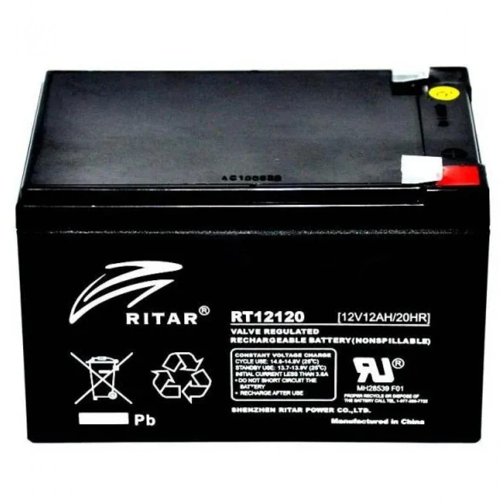 Аккумулятор Ritar RT12120 12V 12Ach — 4