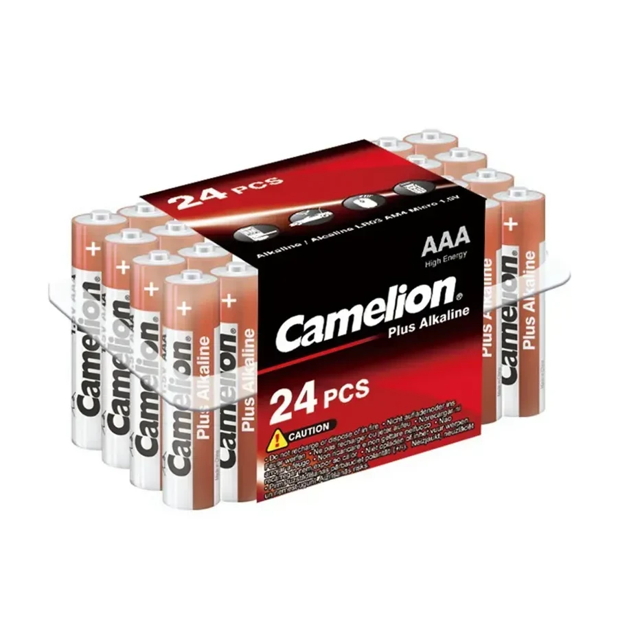 Батарейка CAMELION AAA, 1.5V, 1250 mAh, щелочная