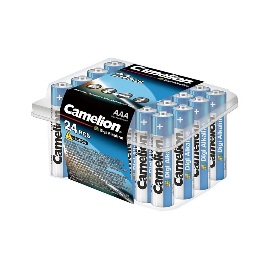 Батарейка CAMELION AAA, 1.5V, 1250 mAh, щелочная — 3