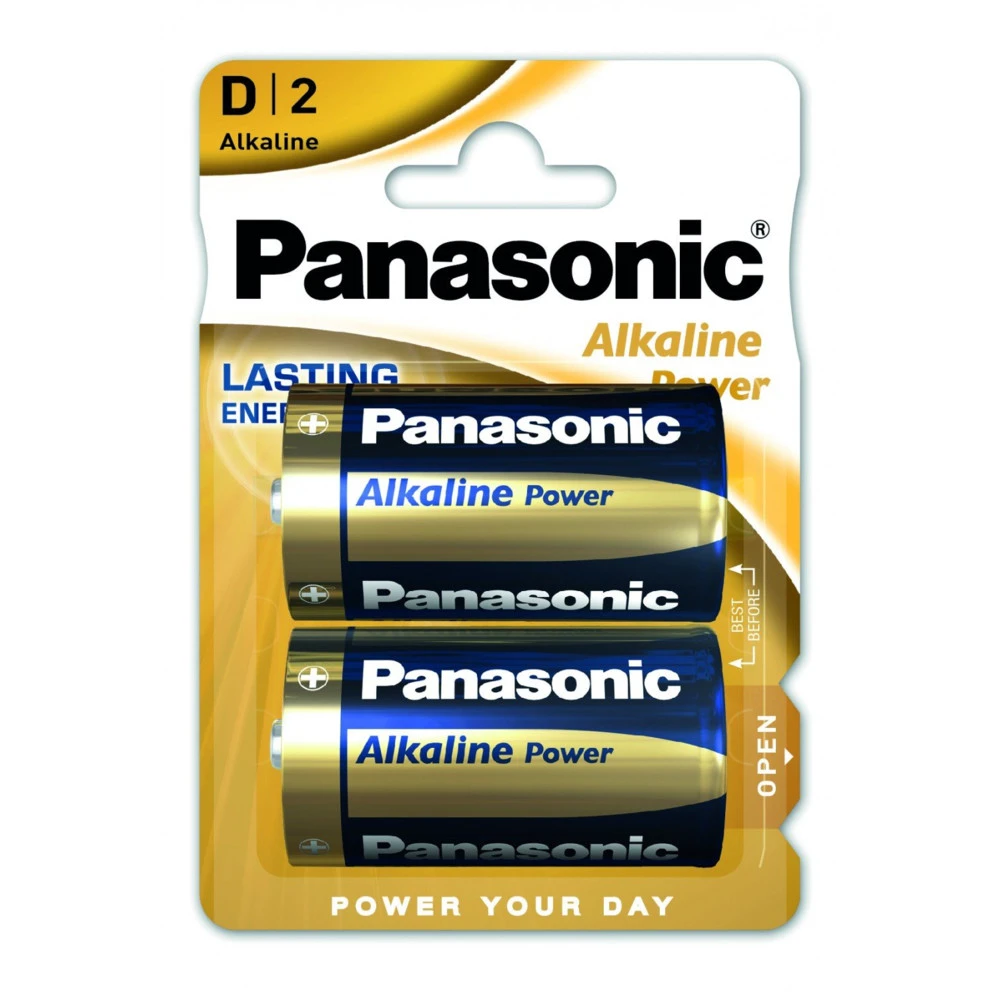 Батарейка Panasonic Alkaline Power D/2B — 2